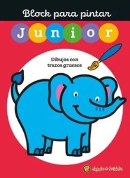 BLOCK PARA PINTAR JUNIOR:  ELEFANTE -  - VP002776