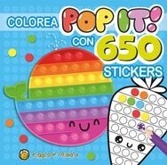 PINTO POP IT CON 650 STICKERS - BALLENA - JOSE PINGRAY MARIA - VP002662