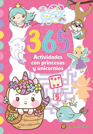 365 ACTIVIDADES CON PRINCESAS Y UNICORNIOS - EDITORIAL GUADAL - VS17164