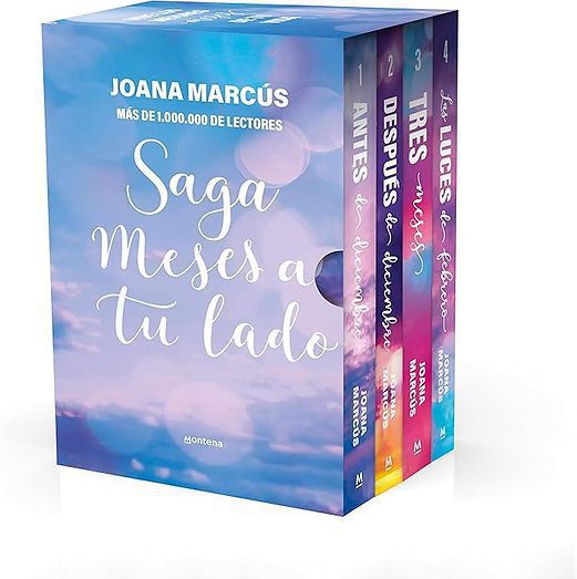 PACK SAGA MESES A TU LADO (JOANA MARCUS) (4 TOMOS LAS LUCES DE FEBRERO/TRES MESES/DESPUES DE DICIEMBRE/ANTES DE DICIEMBRE) - 142833