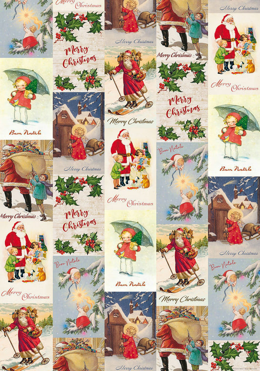 POSTER NATALE VINTAGE CR116 50X70CM - 142226