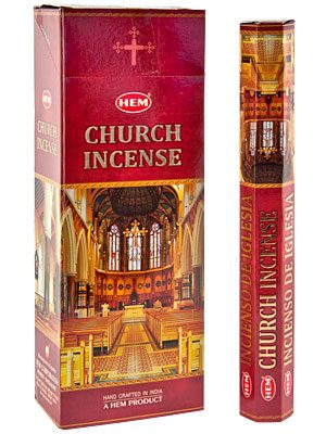 HEM HEXA CHURCH INCENSE 20ST (INCIENSO DE IGLESIA) - 124441