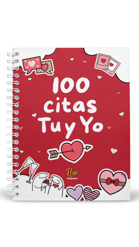 100 citas tu y yo - Flys originales (Diseño Romantic Style) - FL000129