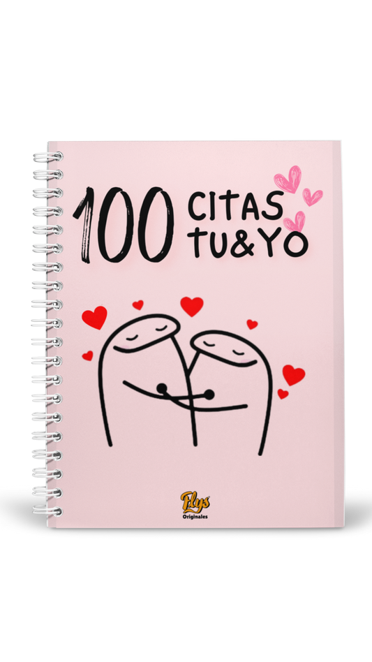 100 citas tu y yo - Flys originales (Diseño Flork) - FL000128