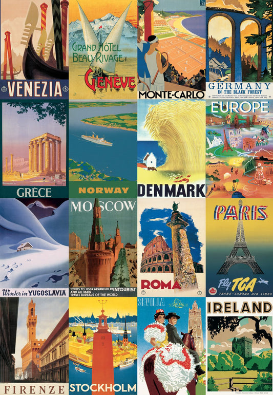 POSTER CARTOLLINE D'EUROPA CR042 50X70CM - 142220