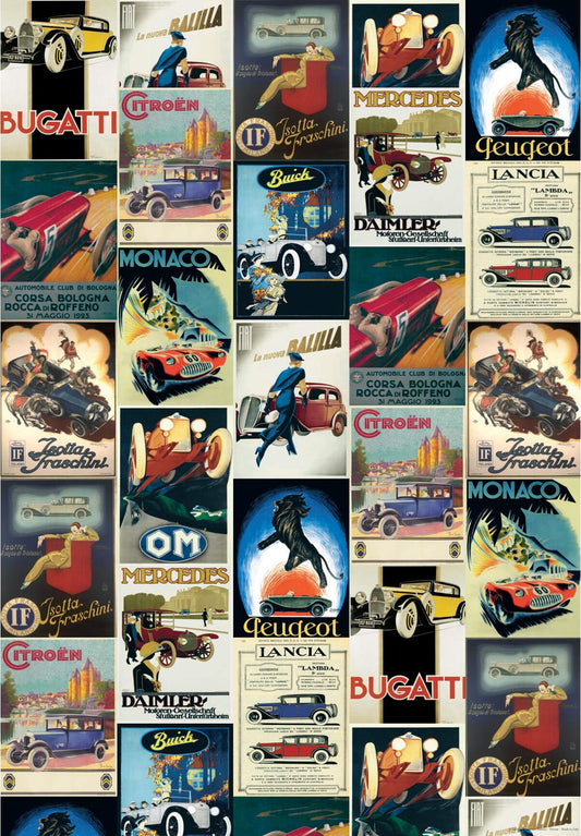 POSTER VINTAGE CARS CR049 50X70CM - 142221