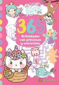 365 Actividades con princesas y unicornios - Guadal, Editorial - 135084