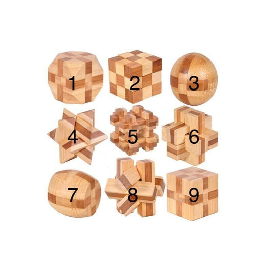 AQUAMARINE BAMBOO PUZZLE -  - .