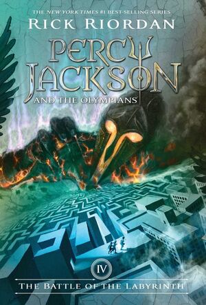 PERCY JACKSON 4: PERCY JACKSON AND THE BATTLE OF THE LABYRINTH - RICK RIORDAN