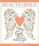 BEAUTY IN THE BIBLE: AN ADULT COLORING BOOK - PAIGE TATE